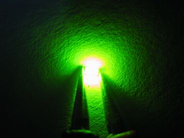 SMD LED 0603 grün diffus eingefärbt