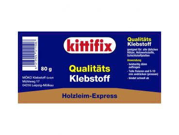 kittifix Holzleim-Express, 80g Flasche