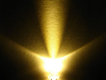 LED 5mm warmweiß Gehäuse klar 16.000mcd extrem hell