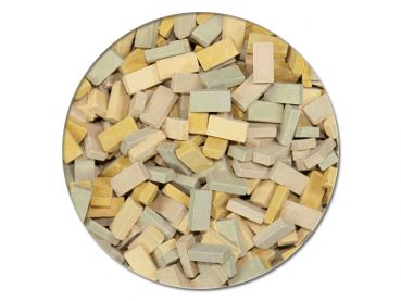Ziegelsteine NF beige Mix, 12.000 Stück, Spur H0, 1:87