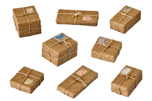 Kartons, Pakete und Zubehör im Maßstab 1:43,5 und 1:45, Spur 0 (Null)
