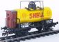 Preview: Kesselwagen SHELL Deutsche Reichsbahn DR mit Bremserhaus, Spur 0, 1:45