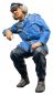 Preview: Lokführer Öl DR, Modellbahnfigur handbemalt, Spur 0 (Null), 1:45