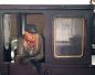 Preview: Lokführer Schmalspurbahn DR, Modellbahnfigur handbemalt, Spur 0 (Null), 1:45