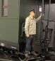Preview: Rangierer 4 DR, Modellbahnfigur handbemalt, Spur 0 (Null), 1:45