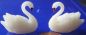Preview: Schwan Schwäne weiss unbemalt, 2 Stück, Spur N, 1:160