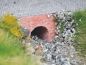 Preview: Wasserdurchlass Bachbrücke Flussbrücke klein, Ziegel rot, 8 Stück, Spur H0, 1:87