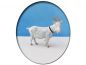 Preview: Ziegenbock langhaarig, Modellbahnfigur handbemalt, Spur 0 (Null), 1:45