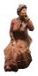 Preview: Am Fenster, Modellbahnfigur sitzend handbemalt, Spur 0 (Null), 1:45