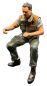 Preview: Traktorist 4 Traktorfahrer, Modellbahnfigur handbemalt, Spur 0 (Null), 1:45