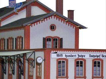 Bahnhof Bexbach, Lasercut-Bausatz, Spur H0, 1:87
