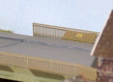Preview: Schutzgitter für Brücken, LaserCut-Bausatz für 4 Stück, Spur H0, 1:87