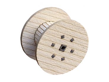 Preview: Kabeltrommeln neu, Lasercut-Bausatz für 2 Stück, Spur 0 (Null), 1:45 Preview: Kabeltrommeln neu, Lasercut-Bausatz für 2 Stück, Spur 0 (Null), 1:45