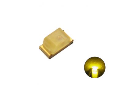 SMD LED 0603 gelb diffus eingefärbt