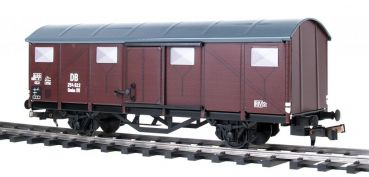 Preview: Gedeckter Güterwagen Gmhs 55 Variante 2, Deutsche Bahn DB, Spur 0, 1:45 Preview: Gedeckter Güterwagen Gmhs 55 Variante 2, Deutsche Bahn DB, Spur 0, 1:45