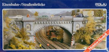 Preview: Eisenbahnbrücke Straßenbrücke POLA 621, Bausatz, Spur H0, 1:87 Preview: Eisenbahnbrücke Straßenbrücke POLA 621, Bausatz, Spur H0, 1:87