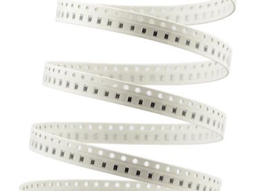 Preview: SMD Widerstand 2,2 kΩ, Bauform 1206, ±5%, 0.25W, Dickschicht-Chipwiderstand auf Gurt Preview: SMD Widerstand 2,2 kΩ, Bauform 1206, ±5%, 0.25W, Dickschicht-Chipwiderstand auf Gurt