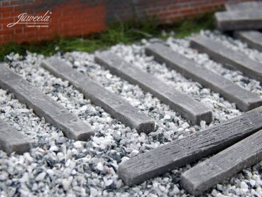 Preview: Bahnschwellen Holz-Optik, gealtert, 50 Stück, Spur 0 (Null), 1:45 Preview: Bahnschwellen Holz-Optik, gealtert, 50 Stück, Spur 0 (Null), 1:45