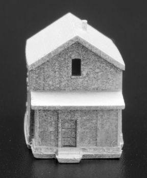 Bahnwärterhaus unbemalt, Spur T, 1:450