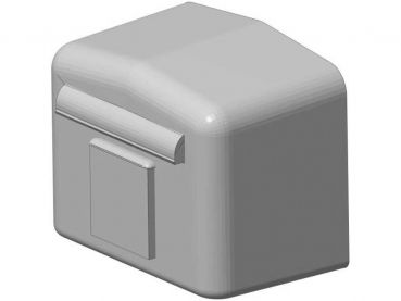 Preview: Briefkasten Deutsche Post, 2 Stück, Spur 1, 1:32