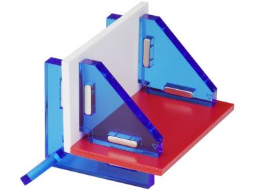 Modellbau Winkelset 90° Grad,  magnetische Verbindungshilfe Klebehilfe