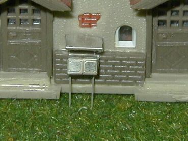 Preview: Elektro-Verteilerkasten E-Verteiler, Bausatz für 4 Stück, Spur N, 1:160