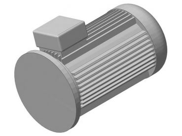 Elektromotor Industrie klein, 2 Stück, Spur 0, 1:45