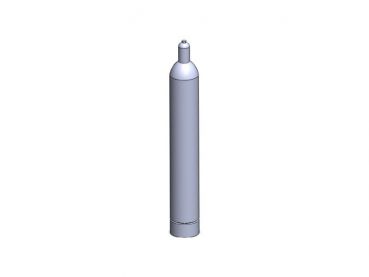 Gasflasche 33 kg, 2 Stück, Spur H0, 1:87