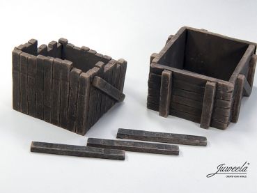 Preview: Holzprellbock aus alten Bahnschwellen, 2 Stück, Spur 0 (Null), 1:45 Preview: Holzprellbock aus alten Bahnschwellen, 2 Stück, Spur 0 (Null), 1:45