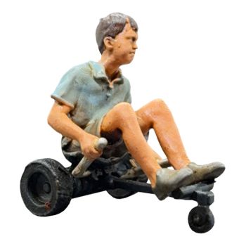 Kind auf Hoverboard handbemalt, Spur 0 (Null), 1:45