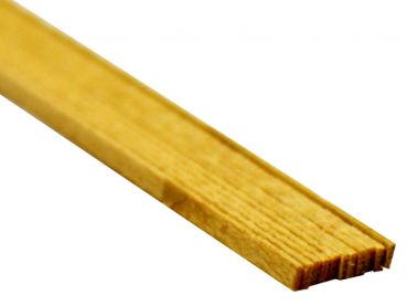 Holzleisten Buche, 10er Set, 230 x 1,8 x 0,6 mm