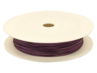 Miniaturkabel Litze LIFY 25m auf Spule, 0,05 mm² violett