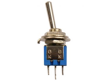 Kippschalter Subminiatur 1xUM EIN-EIN oder EIN-AUS 3A/125VAC