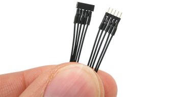 Preview: Micro Steckverbinder 5-polig Modellbahn Modellbau, 2 Stück, Stecker Buchse verkabelt