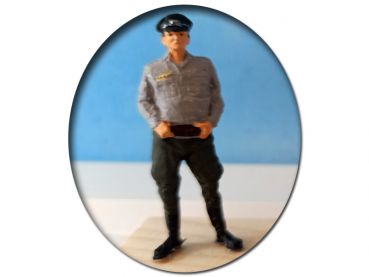 NVA Feldwebel, Modellbahnfigur handbemalt, Spur 0 (Null), 1:45