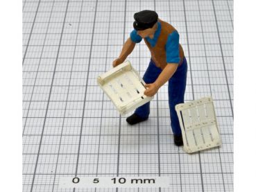 Preview: Obstkiste niedrig, OGAG e.G., Bausatz für 2 Stück, Spur 0, 1:43