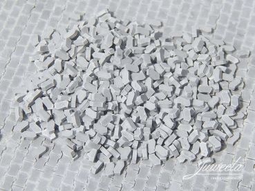Preview: Pflastersteine Typ S, hellgrau, 3450 Stück, Spur 0 (Null), 1:45
