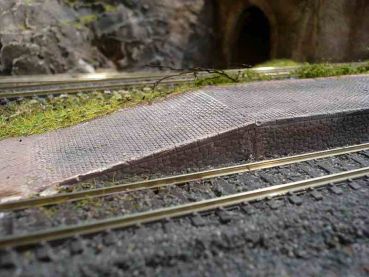 Rampe für Güterbahnsteig, Spur N, 1:160