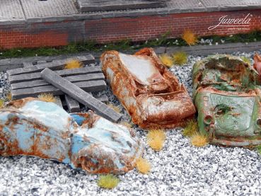 Preview: Schrottautos, bunt angerostet, 2 Stück, Spur 0 (Null), 1:45 Preview: Schrottautos, bunt angerostet, 2 Stück, Spur 0 (Null), 1:45