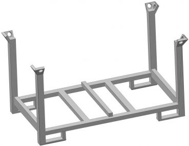 Stapelgestell Rungengestell, lange Variante, Spur H0, 1:87