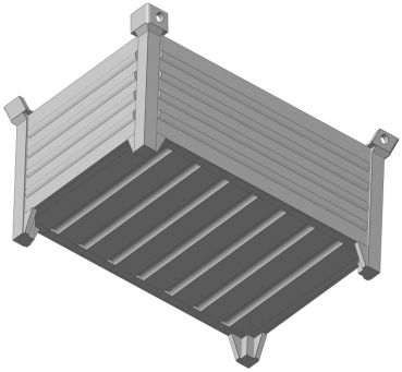 Preview: Stapelkasten Stapelbox Industrie, 2 Stück, Spur 0, 1:45 Preview: Stapelkasten Stapelbox Industrie, 2 Stück, Spur 0, 1:45