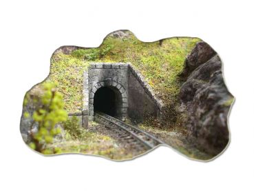 Tunnelportal eingleisig, Spur T, 1:480