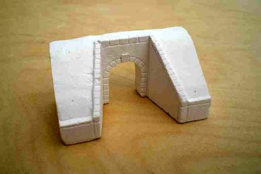 Tunnelportal eingleisig, Spur T, 1:480