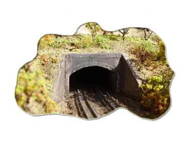 Tunnelportal zweigleisig, Spur T, 1:480
