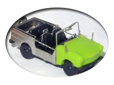 Umbausatz Trabant 601 Kübel, Spur N, 1:160