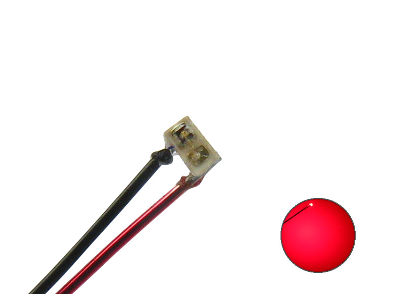 SMD LED 0603 rot diffus Elektronik Modellbahn Modellbau Leuchtdiode 100 Stück 