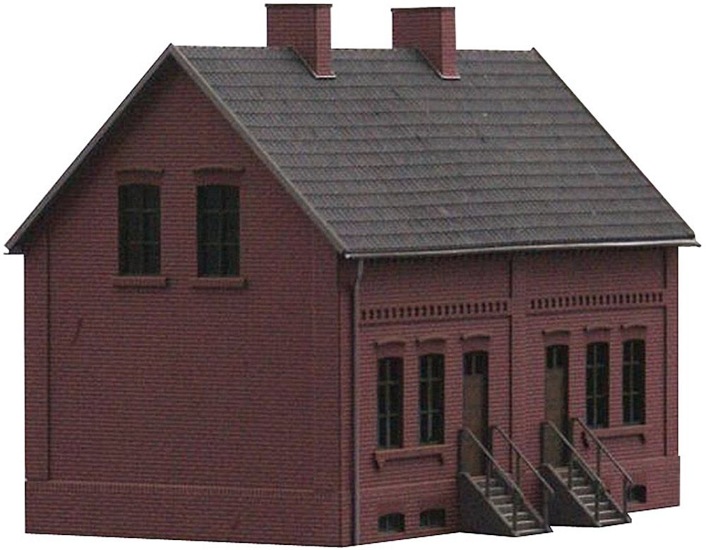 Zechenhaus Alte Colonie, Lasercut-Bausatz, Spur H0, 1:87