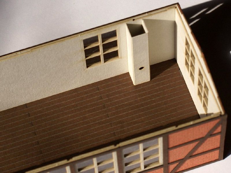 Stellwerk Stadtlohn der WLE, Lasercut-Bausatz, Spur 0 (Null), 1:45