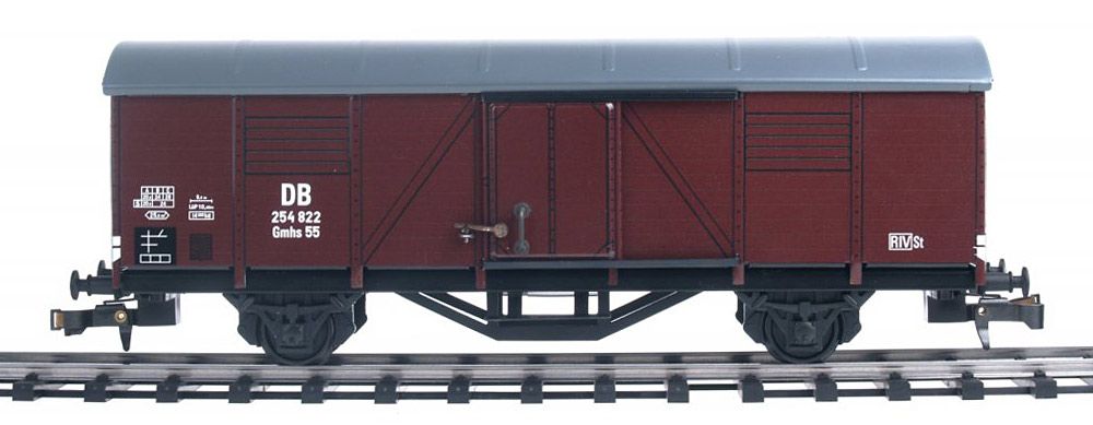 Gedeckter Güterwagen Gmhs 55 Variante 1, Deutsche Bahn DB, Spur 0, 1:45