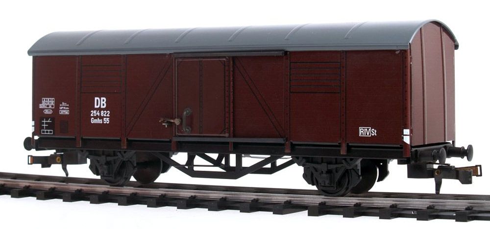 Gedeckter Güterwagen Gmhs 55 Variante 1, Deutsche Bahn DB, Spur 0, 1:45